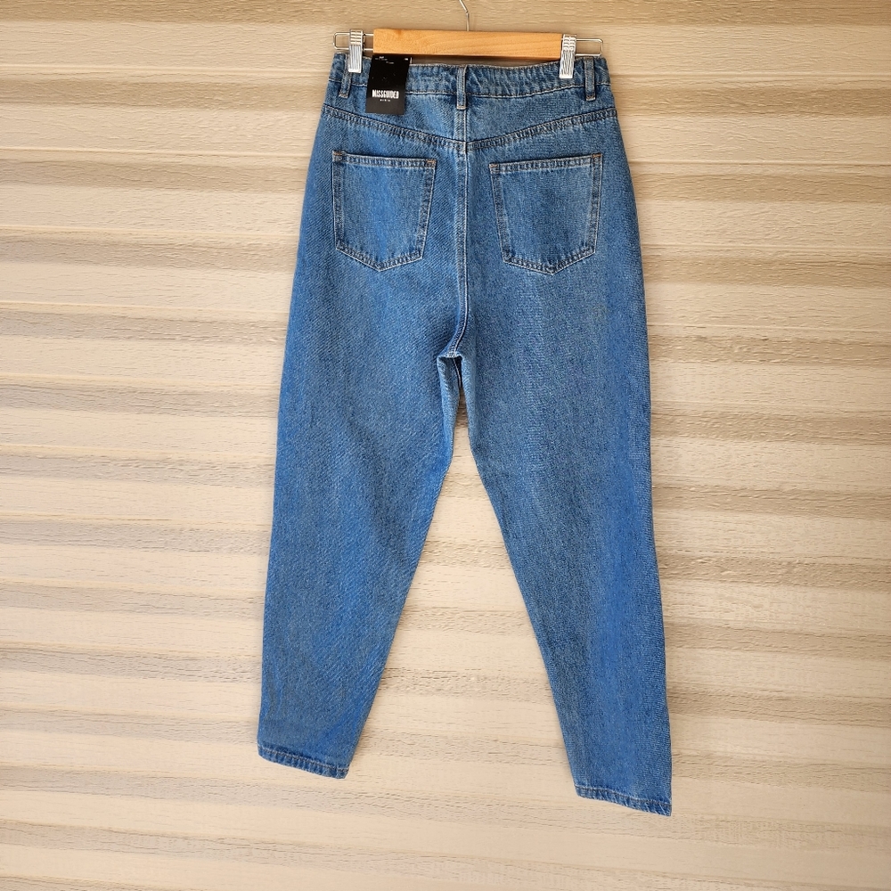 Missguided petit riot high waisted mom jeans - Picture 10 of 14